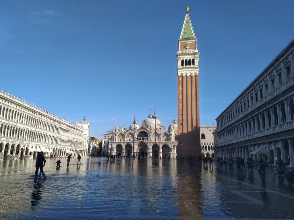 Acqua alta a San Marco